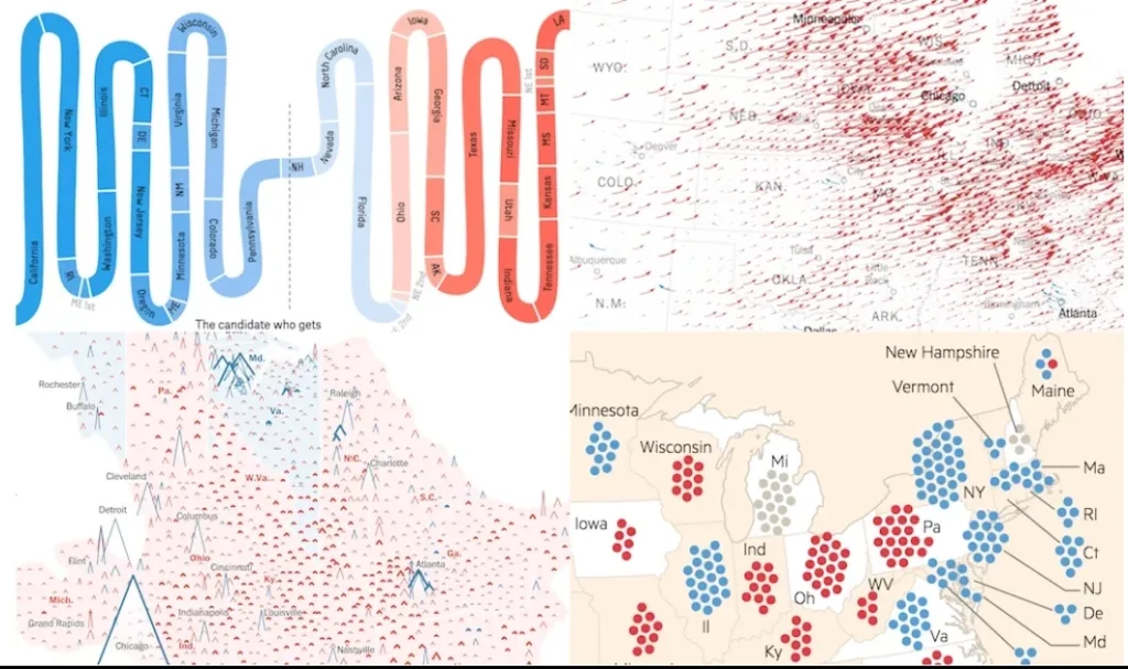 12 NOTABLE US ELECTION VISUALISATIONS on VisualisingData.com